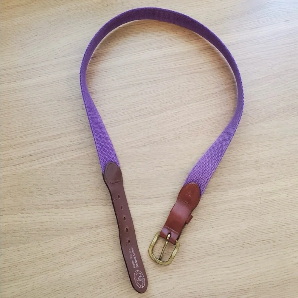 Vintage Purple and Blueberries Belt - Picture 3 of 9